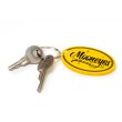 Photo1: MOONEYES Oval Rubber Key Ring (1)