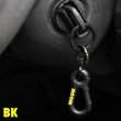 Photo2: MOON Double Carabiner key Holder (2)