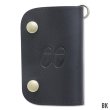 Photo2: MOON Equipped Leather Key Case (2)