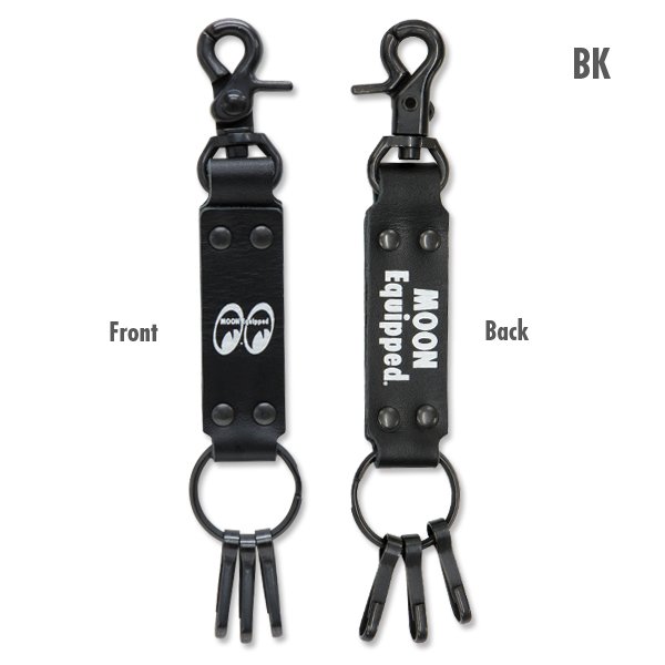 Photo4: MOON Equipped Leather Key Hook (4)