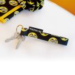 Photo2: MOON Fabric Key Ring (2)
