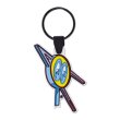 Photo3: MOON Cafe Neon Rubber Key Ring (3)