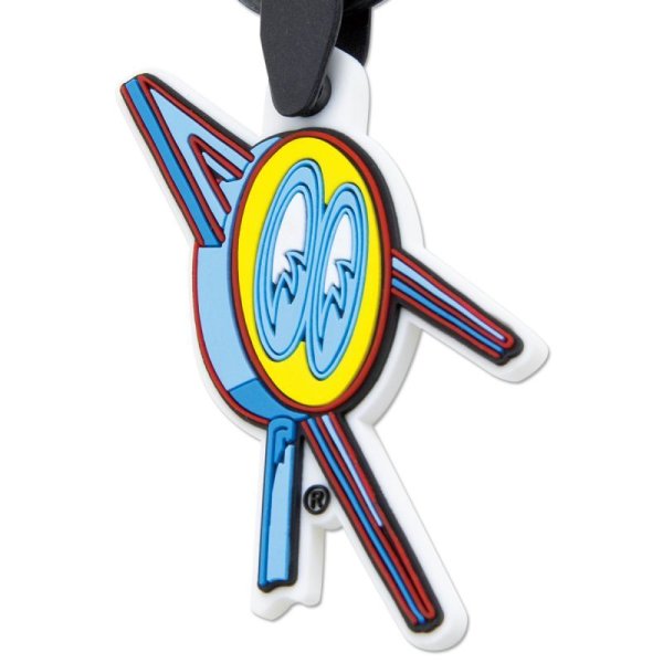 Photo5: MOON Cafe Neon Rubber Key Ring (5)