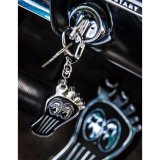 Photo: MOONEYES Barefoot Gas Pedal Metal Keyring
