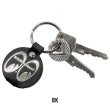 Photo4: MOON Equipped Round Leather Key Ring (4)