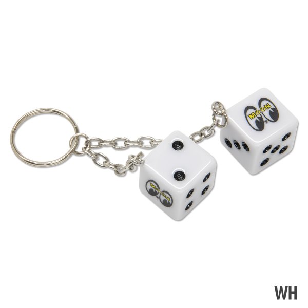 Photo3: MOON Twin Dice Keyring (3)