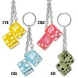 Photo4: MOON Twin Dice Keyring (4)