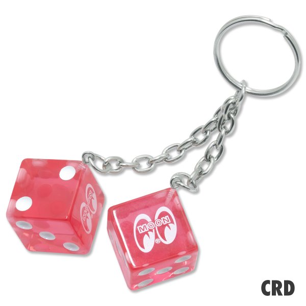 Photo6: MOON Twin Dice Keyring (6)