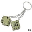 Photo8: MOON Twin Dice Keyring (8)