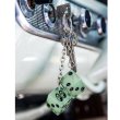 Photo2: MOON Twin Dice Keyring (2)