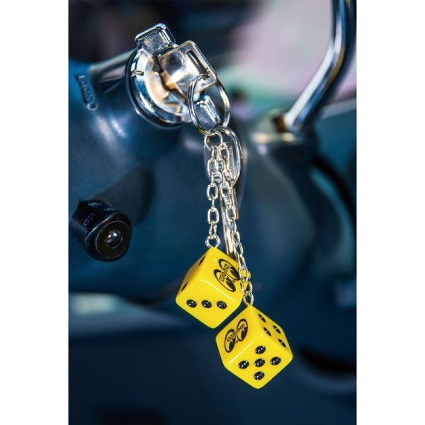 Photo1: MOON Twin Dice Keyring (1)