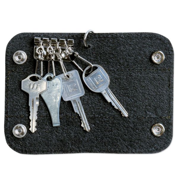 Photo6: MOON Leather Key Case (6)