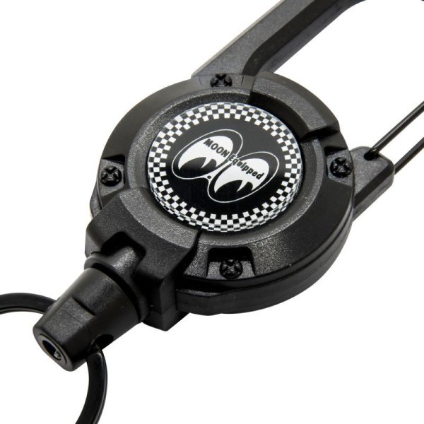 Photo6: MOON Equipped Carabiner Reel Key Ring (6)