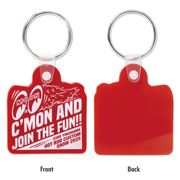 Photo3: HCS2025 C'MON AND JOIN THE FUN Key Ring (3)
