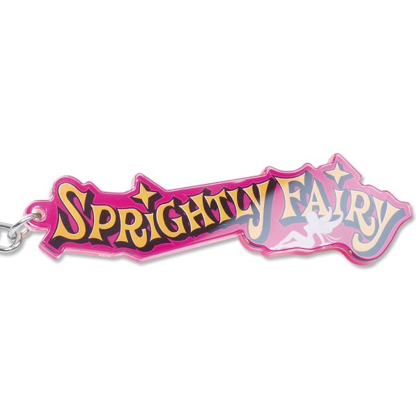 Photo2: Sprightly Fairy Acrylic Key Ring (2)