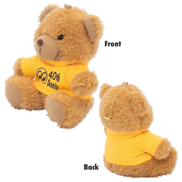 Photo3: MOONEYES 40th Anniv. Special Edition Bear Key Ring (3)