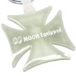 Photo5: MOON Equipped Iron Cross Key Ring (5)