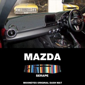 Photo: MAZDA Original Serape Dashboard Cover (Dashmat)
