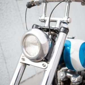 Photo: MOONEYES Original Motorcycle Headlight