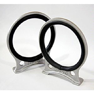 Photo: MOON Chopper Tank Brackets 5-inch for H-D