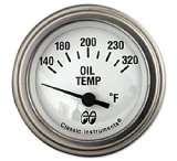 Photo: MOON Equipped 2inch Oil Temp  (Electric)   (White)