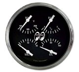 Photo: MOON Equipped 4 5/8inch QUAD Gauge   (Black)