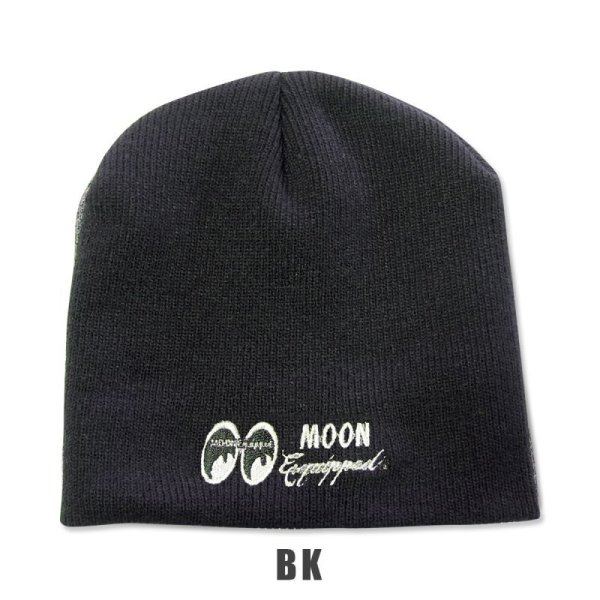 Photo2: MOON Equipped Short Beanie Cap (2)