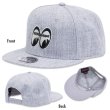 Photo2: MOON Equipped Flat Hat Visor Cap (2)