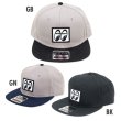 Photo3: MOON Equipped Twill Flat Visor Cap (3)