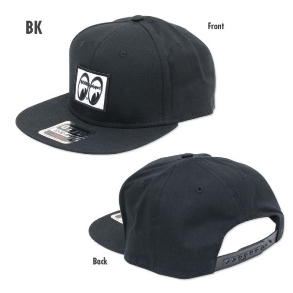 Photo4: MOON Equipped Twill Flat Visor Cap (4)