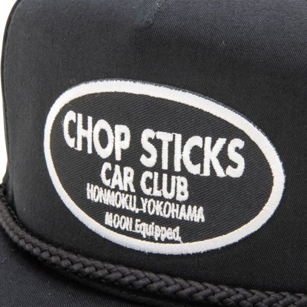 Photo10: Chop Sticks 5 Panel Flat Visor Cap (10)