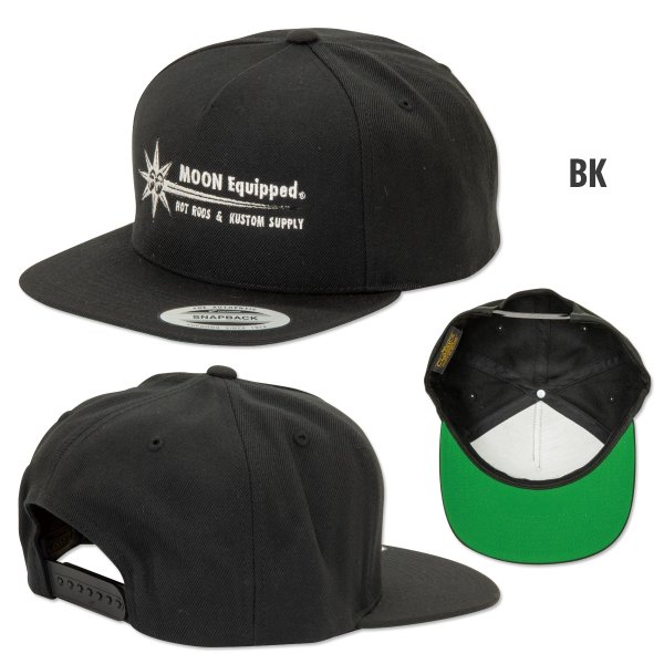 Photo6: MOON Equipped Star Flat Visor Hat (6)