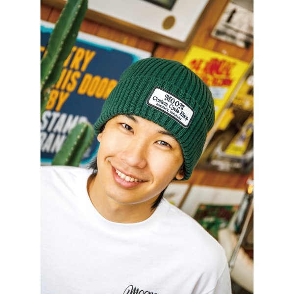 Photo2: MOON Custom Cycle Shop Beanie (2)