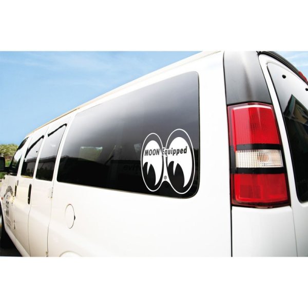 Photo4: MOON Equipped Sticker Large Size (29cm x 26cm) (4)