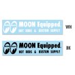 Photo1: MOON Equipped Logo Sticker (1)