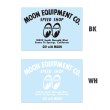 Photo1: MOON EQUIPMENT SPEED SHOP Decal L (1)