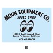 Photo2: MOON EQUIPMENT SPEED SHOP Decal L (2)