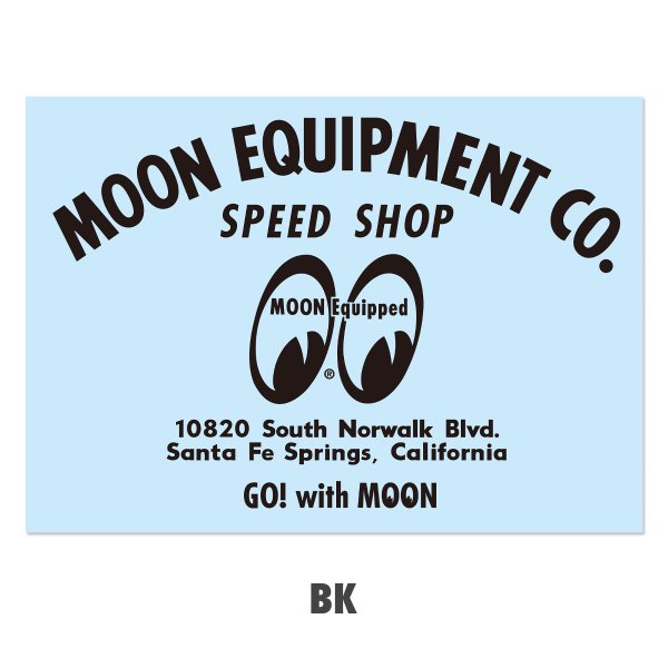 Photo2: MOON EQUIPMENT SPEED SHOP Decal L (2)