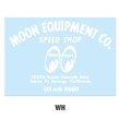 Photo3: MOON EQUIPMENT SPEED SHOP Decal L (3)