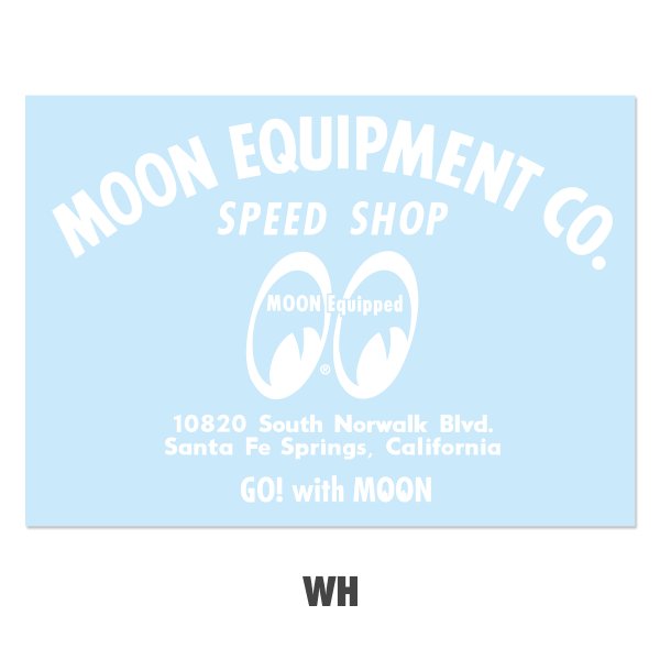 Photo3: MOON EQUIPMENT SPEED SHOP Decal L (3)