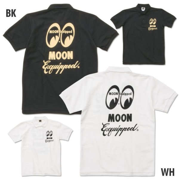 Photo3: MOON Equipped Polo Shirt (3)