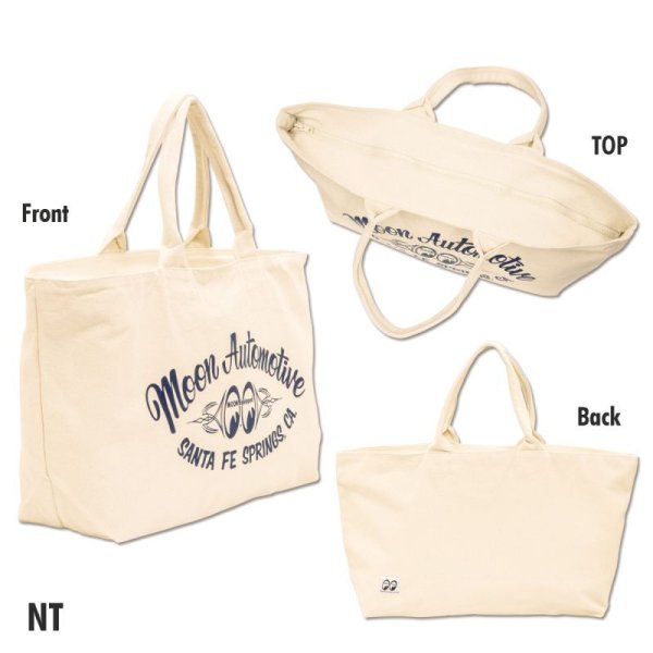 Photo3: MOON Auto SFS Zip Tote (3)