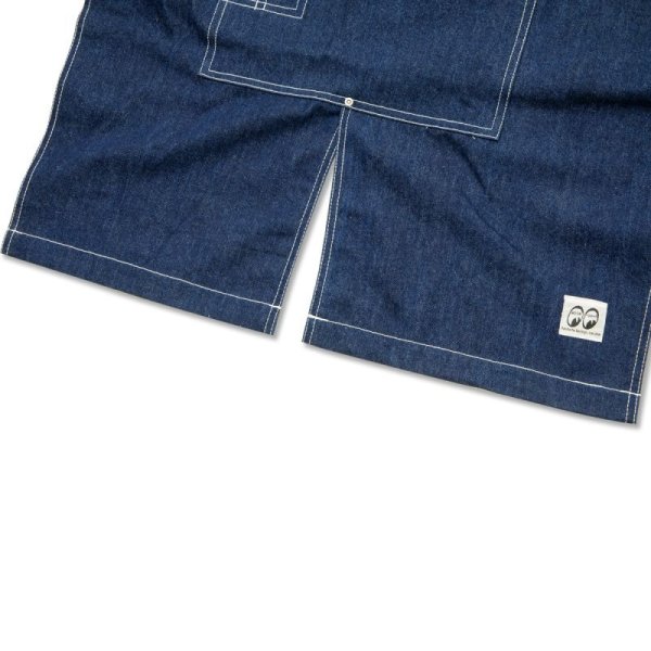 Photo5: MOON Equipped Canvas Apron Denim (5)