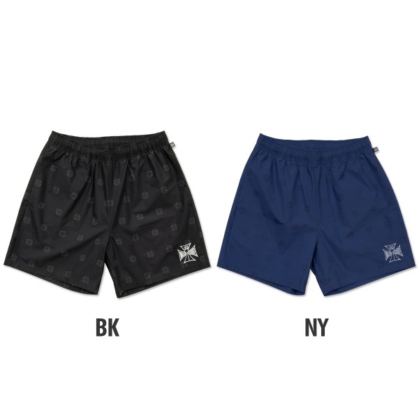 Photo2: MOON Equipped Iron Cross Short Pants (2)