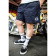 Photo1: MOON Equipped Iron Cross Short Pants (1)