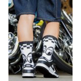 Photo: MOON Equipped Checker Socks