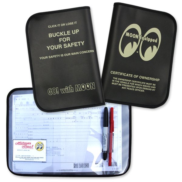 Photo2: MOON Equipped Car Title Holder (2)