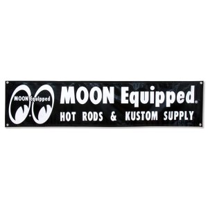 Photo: MOON Equipped Black Vinyl banner