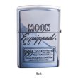 Photo3: MOON Equipped Zippo Lighter (3)