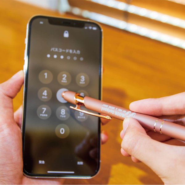 Photo2: MOON Equipped Soft Touch Pen (2)